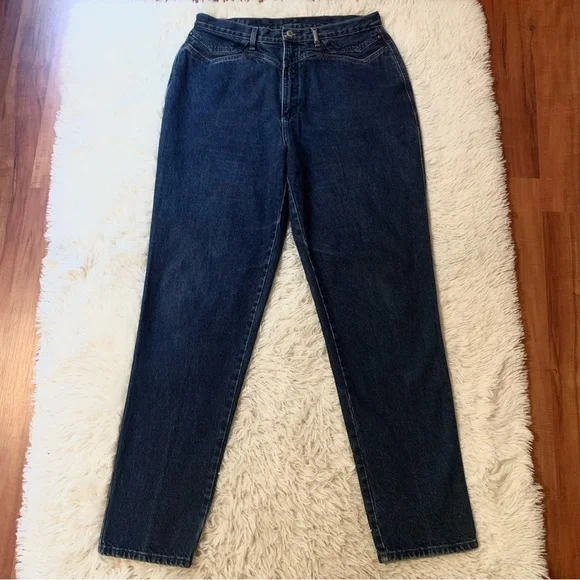 Vintage Rocky Mountain High Waisted Denim Jeans Rockies - Picture 4 of 16